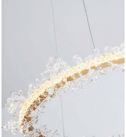 Подвесная светодиодная люстра Kink Light Лаура 08244,36A