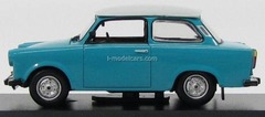Trabant 601 de Luxe 1986 blue/white CCC081 IST Models 1:43