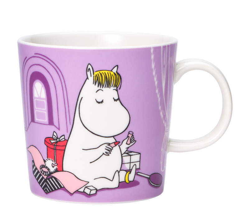 Кружка Moomin Фрёкен Снорк сиреневая 300 мл