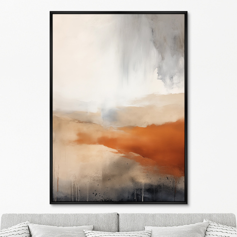 ArtNoMore - Репродукция картины на холсте Landscape collection, Rusty mist, No 2, 2024г.