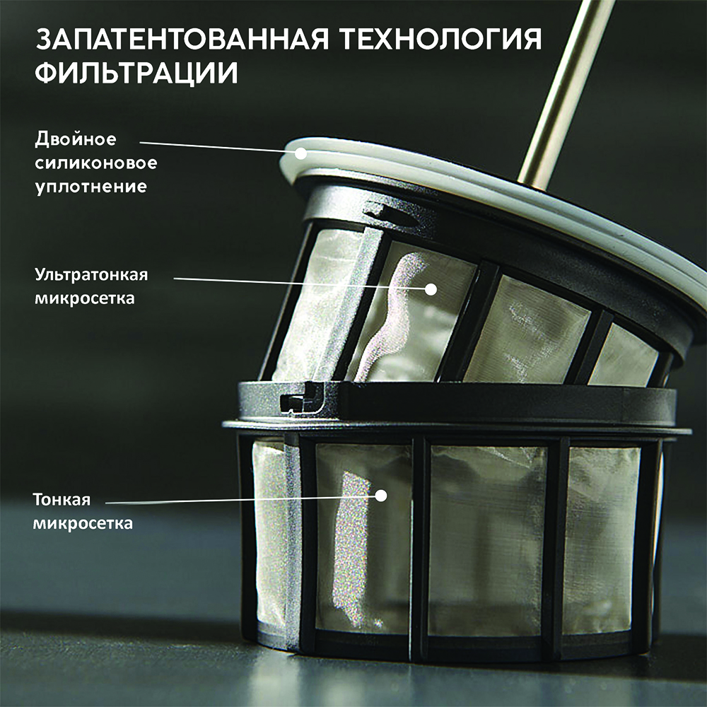Фильтр многоразовый для френч-пресса Espro 950мл, арт. 1032CF2 - фото 2