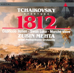 Israel Philharmonic Orchestra, Zubin Mehta / Pyotr Ilyich Tchaikovsky: Overture 1812 (CD)