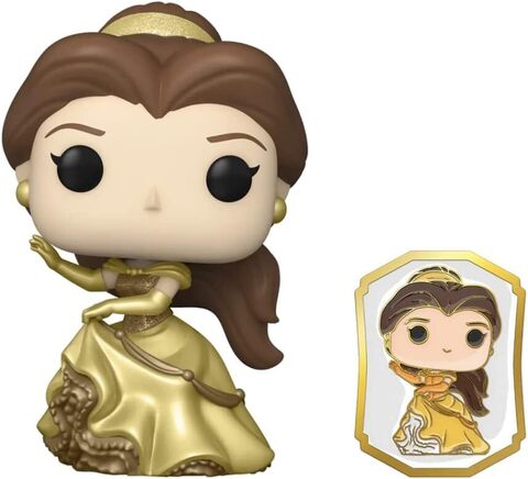 Funko POP! Disney Princess: Belle + PIN (Funko.com Exc) (1077)