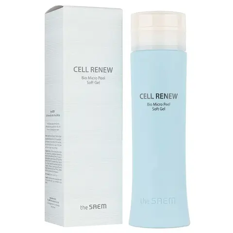 The Saem Cell Renew Bio Micro Peel Soft Gel N2 Пилинг-гель мягкий с растительными стволовыми клетками 160 мл