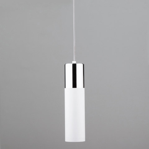 Подвесной светодиодный светильник 50135/1 LED хром/белый