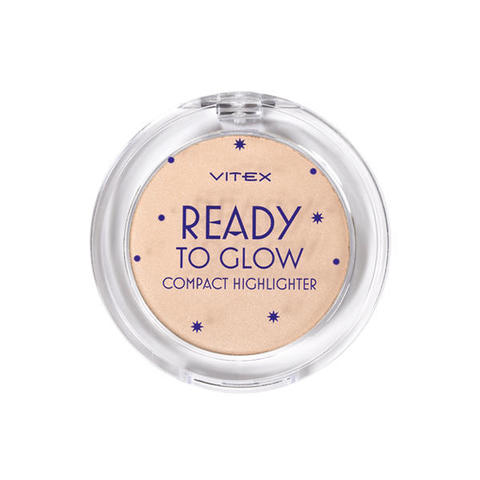 Компактный хайлайтер Ready to Glow, тон 202 Moon Glow  ( Витэкс )