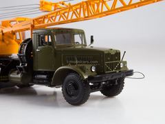 KRAZ-257 Truck crane KS-4561 khaki-yellow 1:43 Start Scale Models (SSM)