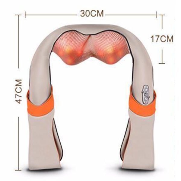 Massage Neck Shoulder Body Massager Infrared Heated 4D Kneading MOQ:200  披肩按摩器 - buy with delivery from China