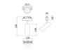 Трековый светильник Technical Focus LED  TR019-2-15W4K-B