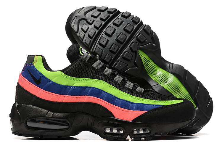 Nike air max black fluorescent green best sale