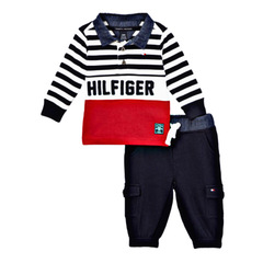 TOMMY HILFIGER Комплект поло и брючки для мальчика КМБ44