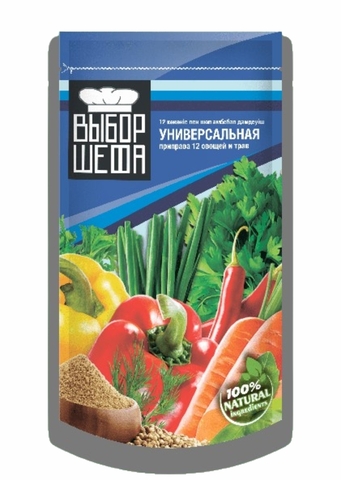 Приправа ВЫБОР ШЕФА 12 овощей и трав 120 г ДП КАЗАХСТАН