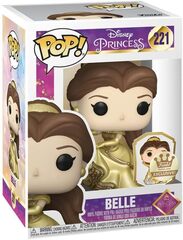 Funko POP! Disney Princess: Belle + PIN (Funko.com Exc) (1077)
