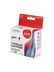 Струйный картридж Sakura 3710C001 (460XL Black) для Canon Pixma MG5740 ,  MG6840 ,  MG7740, пигментный тип чернил, черный, 15 мл., 400 к.