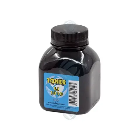 Тонер БУЛАТ для HP LJ 1010 (Чёрный, банка 100 г)