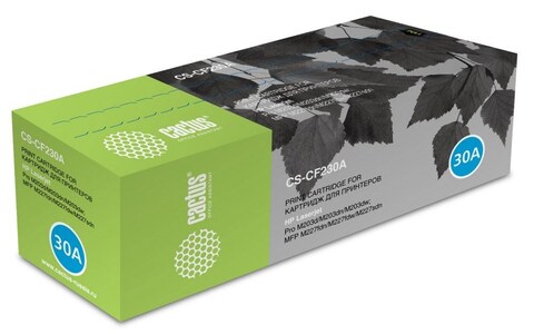 Картридж лазерный Cactus CS-CF230A CF230A черный (1600стр.) для HP LJ 203/227