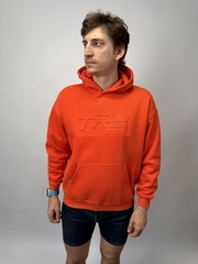 Oversize Худи " TRS " orange
