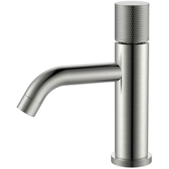 Boheme 121-NB.2 Смеситель STICK для умыв. низ. Nikel Brush низкий с ручкой TOUCH фото