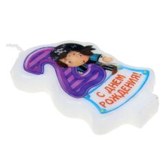 Свеча в торт. Цифра 