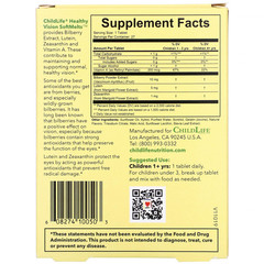 ChildLife, Healthy Vision SoftMelts, Natural Berry Flavor, 27 Tablets