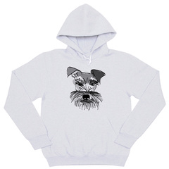 Толстовка "Шнауцер - рисунок"