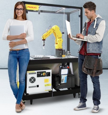 Учебный комплекс Fanuc (Роботизированная ячейка)