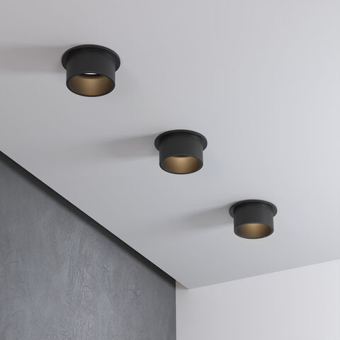 Встраиваемый светильник Elektrostandard Moll 25004/01 черный