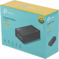 TP-Link POE170S, Инжектор PoE++  802.3bt/at/af, бюджет PoE 60 Вт
