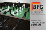 Настольный футбол / Кикер BFG Tournament Premium Pearl фото №10