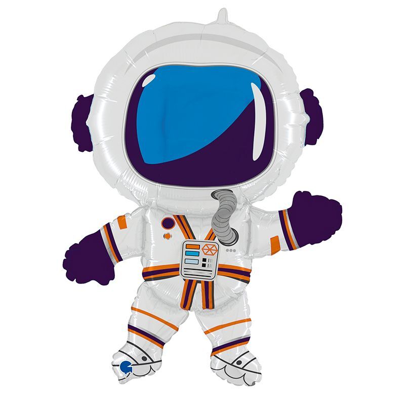 Г Мини-фигура, Счастливый астронавт/космонавт, 14''/36 см, 1 шт.