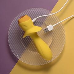 Желтая анальная вибропробка Mellow Yellow - 13,5 см. - 
