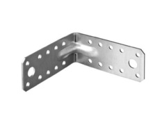 ЗУБР УКУ-2.5, 65 x 145 x 145 x 2.5 мм, цинк, усиленный крепежный уголок (31011-145) (20 штук)