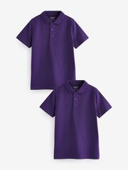 Поло для мальчика Next Q90-644, 2 шт., Фиолетовый