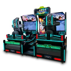 Двойной видео симулятор самолета «Air Combat»