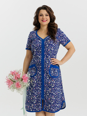 4595В Халат на молнии