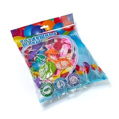 
          Шар воздушный Alingar, №10, "Поздравляем" №3, ассорти (рисунок цветы), 100шт/уп, пакет с европодвесом