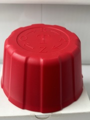 Чаша для бритья Timeless Razor Красный цвет