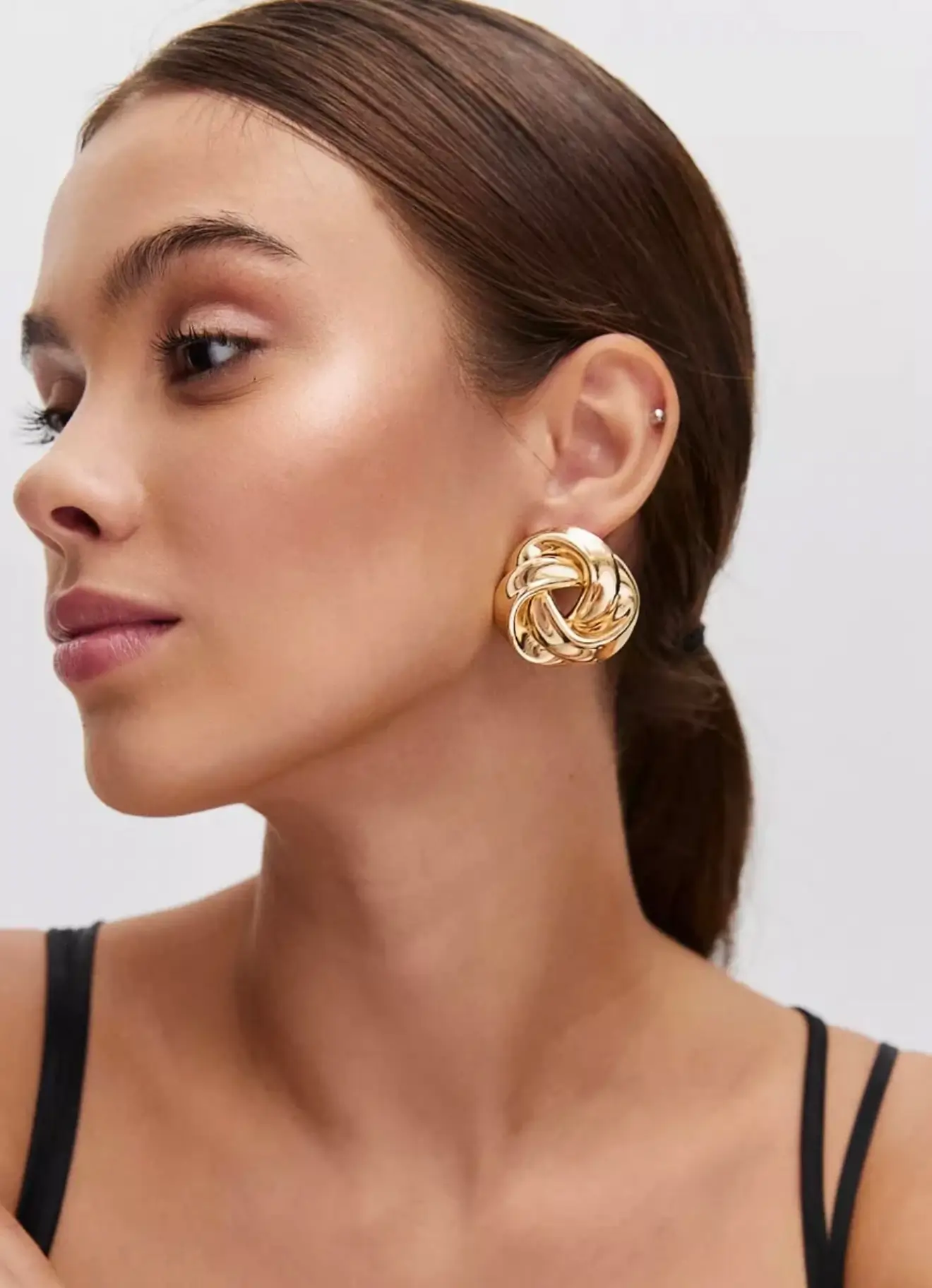 Серьги Cloud, Золотой