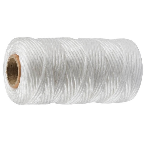 ЗУБР d 1.8 мм, 60 м, 1200 текс, 50 кгс, белый, полипропиленовый шпагат (50031-060)