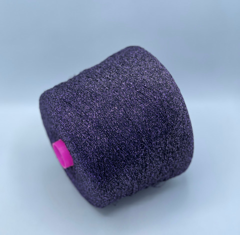 Бобинная пряжа, Cosmos, 1100м, 70% Вискоза, 30% Полиамид, Фиолетовый,шишибрики.37746