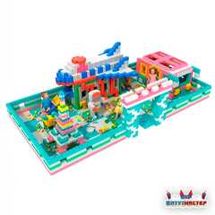 Игровая детская зона «Строй-город», 10×5×3 м
