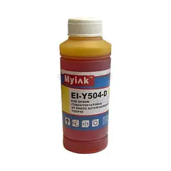 Чернила для EPSON St Photo R270, R290, RX590, T50, P50  EI-Y504-D (100мл, Yellow Dye) MyInk RU