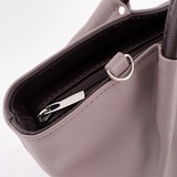 Сумка Саломея 362 наппа тауп + шоколад