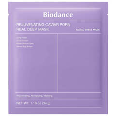 Biodance Rejuvenating Caviar PDRN Real Deep Mask, 34g Ночная гидрогелевая маска с ПДРН и икрой