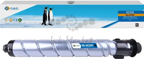 Совместимый лазерный картридж G&G GG-841925 (841918 / 841925) для Ricoh MP C2003, C2004, C2503, C2504, 15000 стр., черный