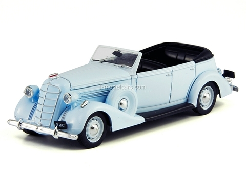 ZIS-102 blue 1:43 DeAgostini Auto Legends USSR Best #3