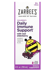 Zarbee's, Сироп из черной бузины с натуральной бузиной, витамином С и цинком, для детей от 2 лет, 118 мл (4 жидк. Унции)