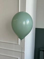 Шар латекс серо-зеленый