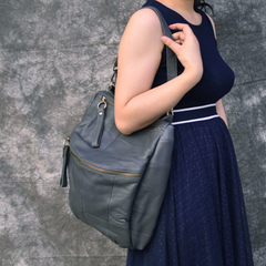 Женская кожаная сумка-рюкзак Cascada