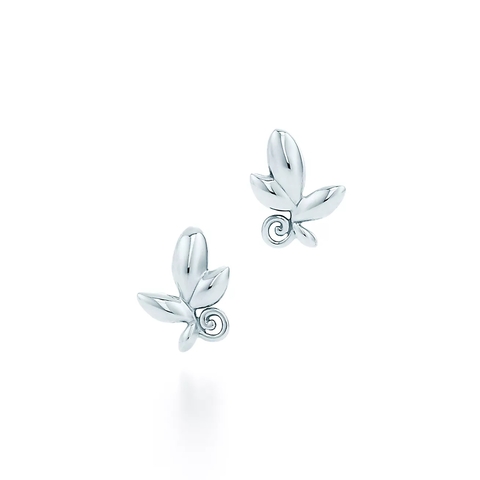 Серьги из серебра 925,Tiffany 🌿Оливковая ветвь. ✨exclusive. В наличии